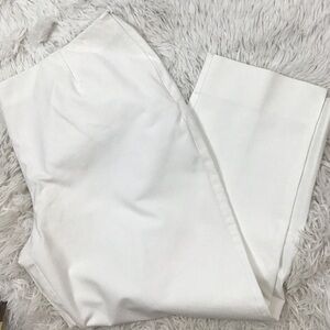 Lafayette 148 New York Stanton cropped techno stretch twill pants 16